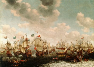 La bataille des quatre jours - Pieter Cornelisz van Soest