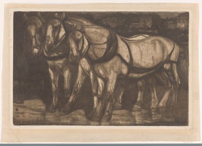 Trois chevaux d