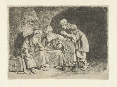 Joseph interprète les rêves du boulanger et du sommelier - Pieter Fransz de Grebber