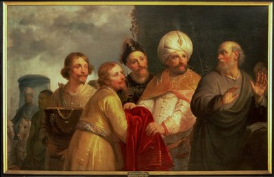 Le Prophète Élisée rejetant les cadeaux de Naaman - Pieter Fransz. de Grebber