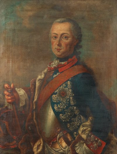 Portrait de Frédéric II de Prusse 1712-1786 - Pieter Frederik de la Croix