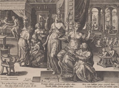 Naissance, de La course de la vie humaine - Pieter Furnius
