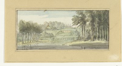 Paysage avec de l