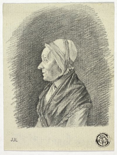 Profil de Vieille Femme en Bonnet - Pieter Gaal