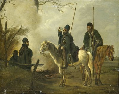 Avant-poste cosaque en 1813 - Pieter Gerardus van Os