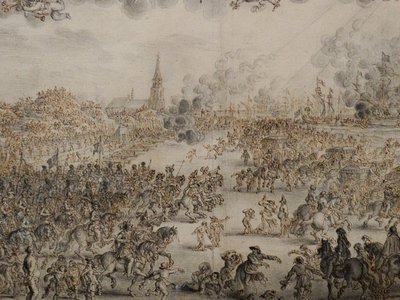 Le départ de Charles II de Scheveningen - Pieter Hendricksz Schut
