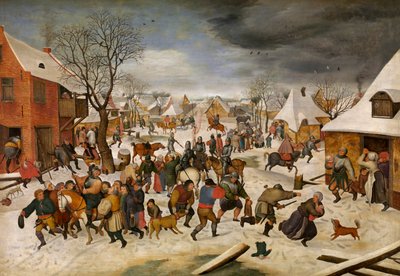 Le Massacre des Innocents à Bethléem - Pieter III Brueghel