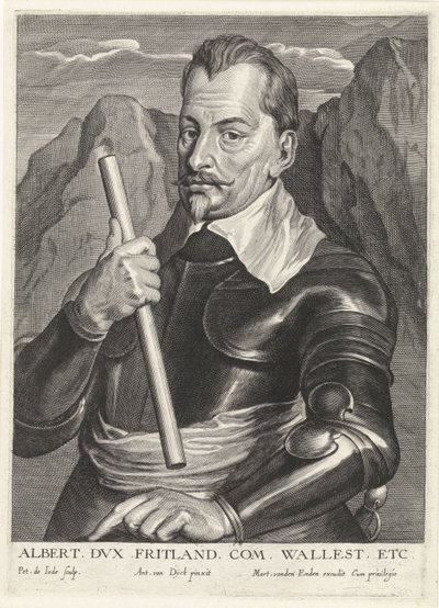 Albrecht von Wallenstein - Pieter I Jode de