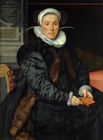 Portrait de Susanna Taymon, épouse de Christoffel Roels, 1600 - Pieter Pietersz the Elder