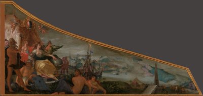 Amsterdam comme centre du commerce mondial - Pieter Isaacsz.