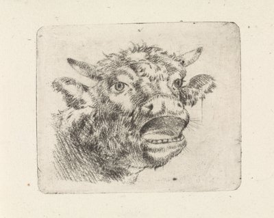 Tête de vache, mugissant - Pieter Janson