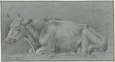Vache allongée - Pieter Janson
