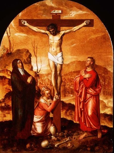 Crucifixion - Pieter Jansz. Pourbus