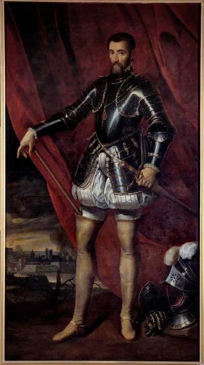Portrait en pied de François de Lorraine, duc de Guise (1519-1563) - Pieter Jansz. Pourbus