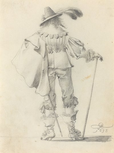 Gentleman vu de dos - Pieter Jansz Quast