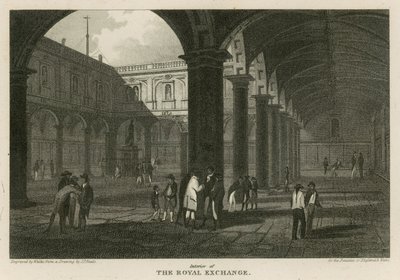 Intérieur de la Bourse Royale, Londres - Pieter Jansz. Quast