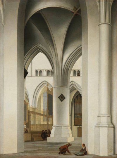Vue du chœur de l