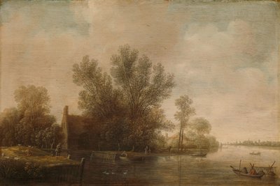 Paysage fluvial - Pieter Jansz. van Asch