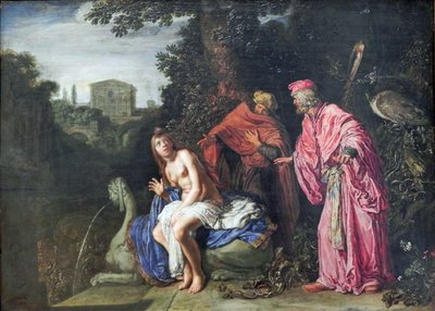 French : Susanna and the Two Old Susanna and the Elders - Pieter Lastman