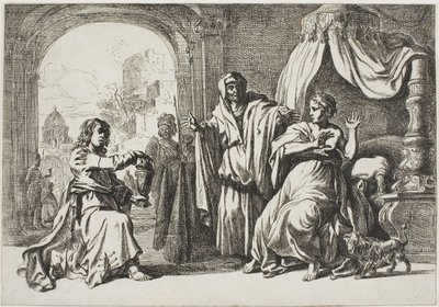 Sophonisba recevant la coupe empoisonnée - Pieter Lastman