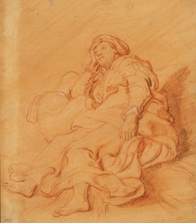 Étude de la figure de Rachel, vers 1621 - Pieter Lastman