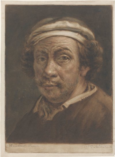 Portrait de Rembrandt van Rijn - Pieter Louw