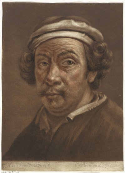 Portrait de Rembrandt van Rijn - Pieter Louw