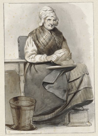 Femme assise - Pieter Marinus van de Laar (attributed to)