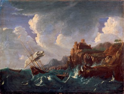 Mer orageuse - Pieter Mulier the Younger