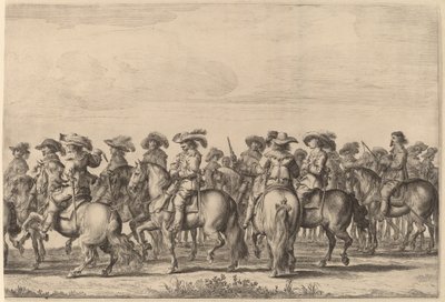 Entrée de Marie de Médicis à Amsterdam (planche 4 de 6) - Pieter Nolpe