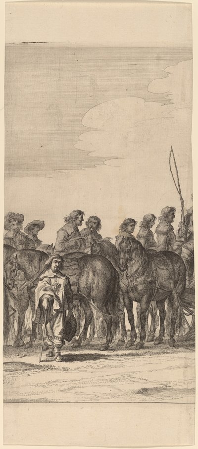Entrée de Marie de Médicis à Amsterdam [planche 5 de 6] - Pieter Nolpe