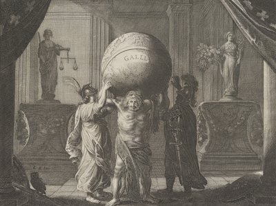 Planche 13 : Allégorie sur la discorde en France, de Caspar Barlaeus, Medicea Hospes - Pieter Nolpe