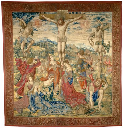 La Crucifixion - Pieter Pannemaker I after Bernard van Orley