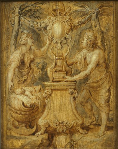 Couverture de Matthiae Casimiri Sarbievii. Lyricorum Libri IV par Maciej Kazimierz Sarbiewski, 1632 - Pieter Paul Rubens