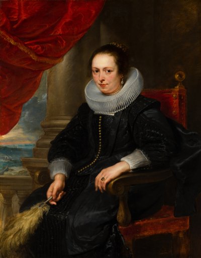 Portrait de Clara Fourment 1593-1643, c. 1630 - Pieter Paul Rubens