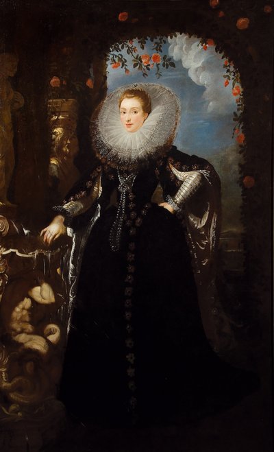 Portrait de Giovanna Spinola Pavese, 1606 - Pieter Paul Rubens