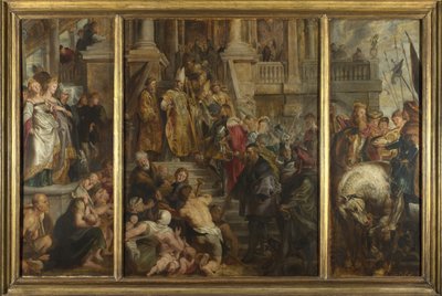 Esquisse pour le retable principal, Saint-Bavon, Gand, 1612 - Peter Paul Rubens