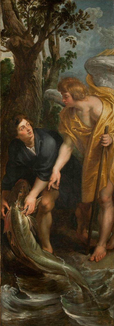 La Pêche Miraculeuse Triptyque, panneau droit - Pieter Paul Rubens