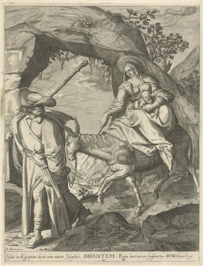 Fuite en Égypte - Pieter Perret