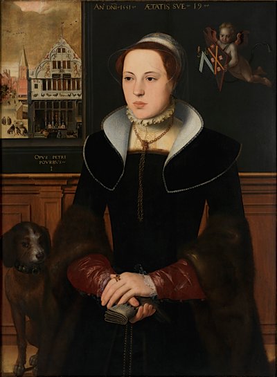 Portrait de Jacquemyne Buuck, 1551 - Pieter Pourbus