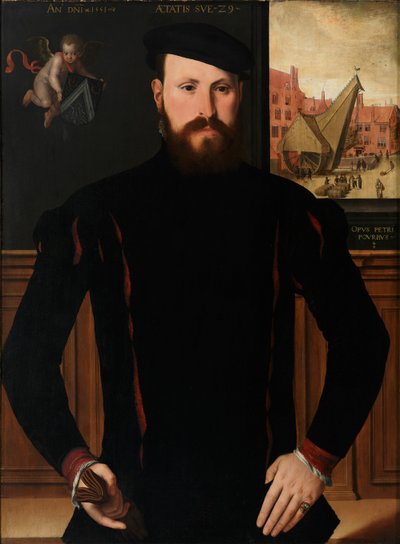 Portrait de Jan van Eyewerve, 1551 - Pieter Pourbus