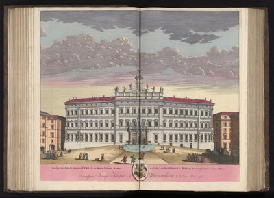 Palais Montecitorio à Rome - Pieter Schenk (I)