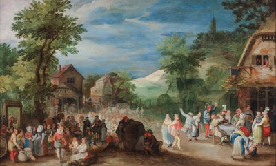 Une foire de village - Pieter Schoubroeck