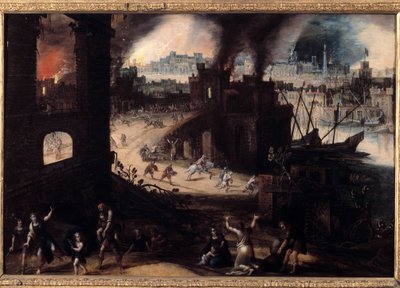 La destruction de Troie - Pieter Schoubroeck