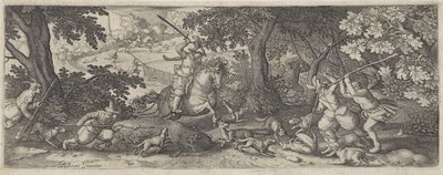 Chasse au renard - Pieter Serwouters