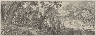 Chasse au lapin - Pieter Serwouters