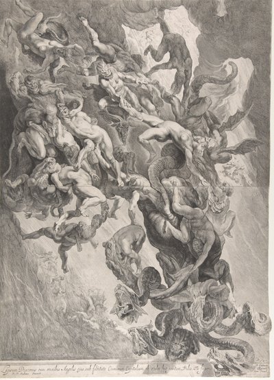 La Chute des damnés, 1642 - Pieter Soutman