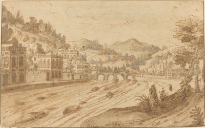 Vue de la rivière - Pieter Stevens