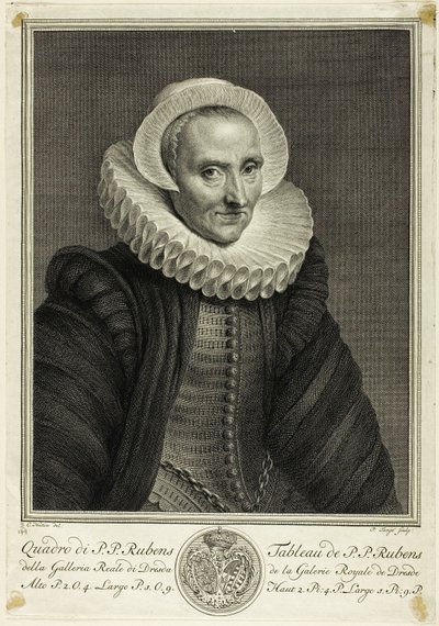 Portrait of a Sixty-year-old Woman, from Recueil d