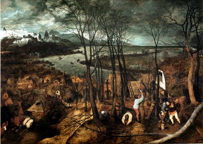 Jour nuageux - Pieter Bruegel the Elder